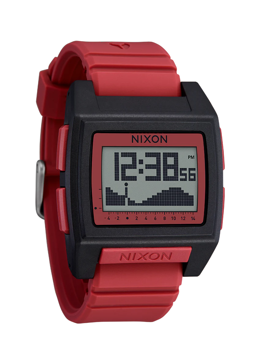 Nixon Base Tide Pro Black/Hot Sauce