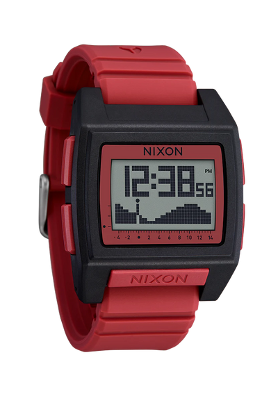 Nixon Base Tide Pro Black/Hot Sauce
