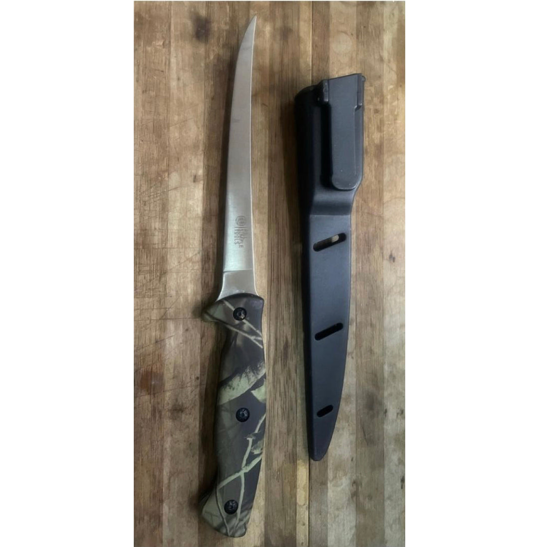 Rill Simple Waterman Camo Filet 13" Knife
