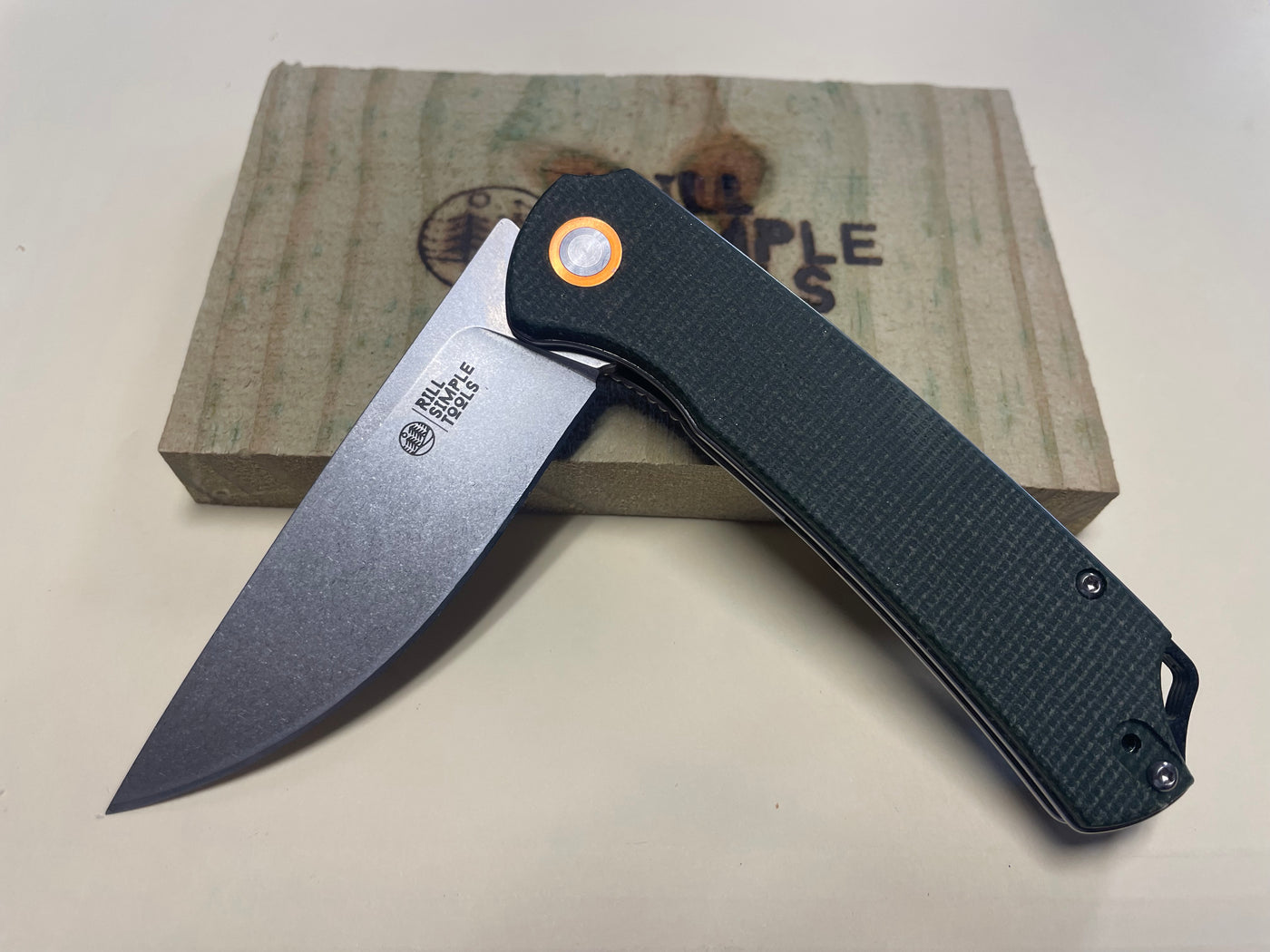 Rill Simple MRE Miltac Razors Edge Flip Knife