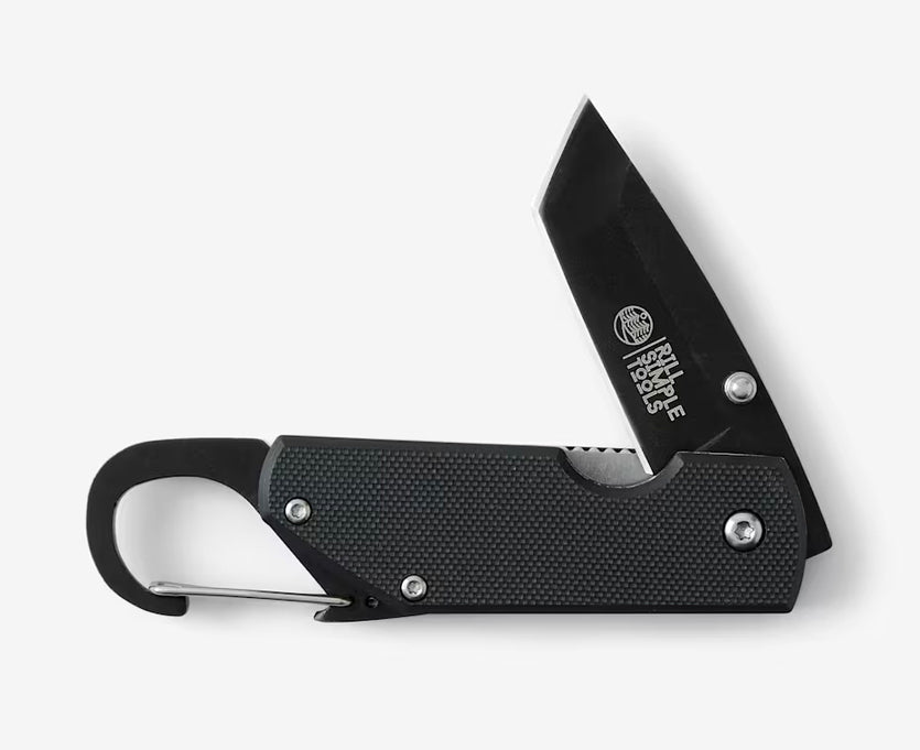 Rill Simple Day Trip Katana Tonto Folder with Clip Knife