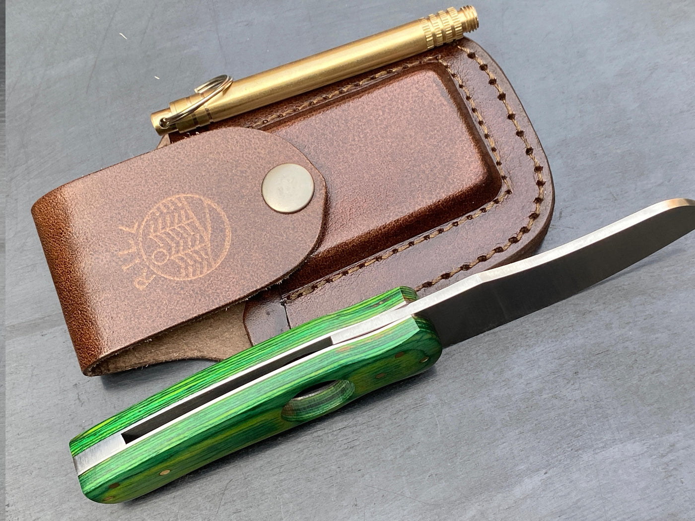 Rill Simple Irish Whiskey Green Cohiba Cigar Cutter & Knife