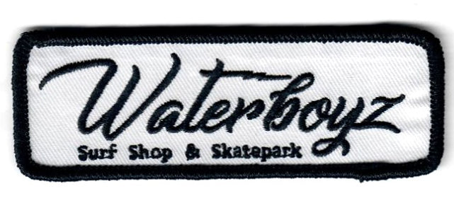 WBZ Garage Surf Shop & Skatepark Patch 4" x 1.5"