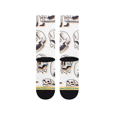 Stance Talking Heads Vitage White Socks