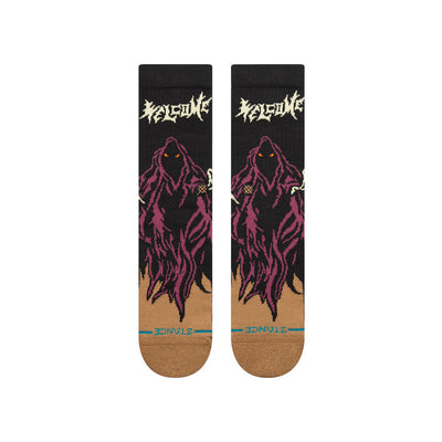 Stance Welcome Skelly Crew Socks Black