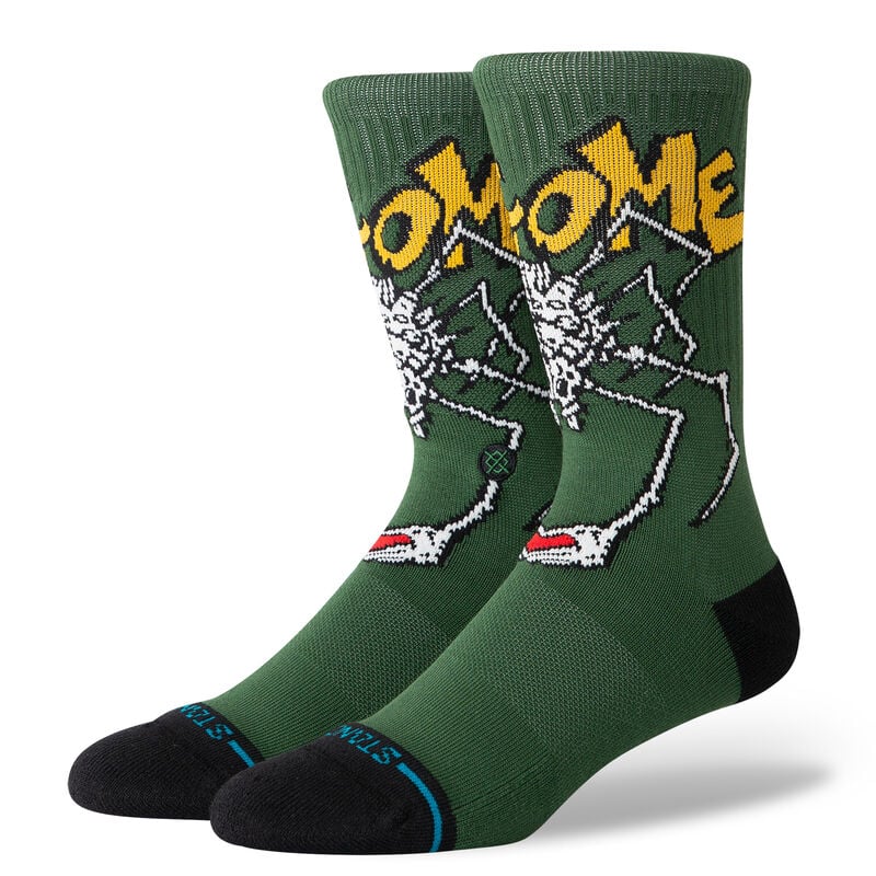 Stance Welcome Wilbur Crew Socks Green