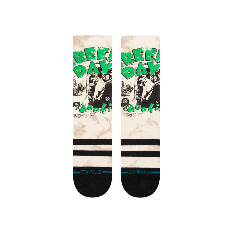 Stance Green Day 1994 Crew Socks Off White