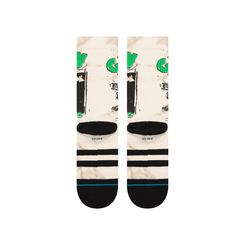 Stance Green Day 1994 Crew Socks Off White