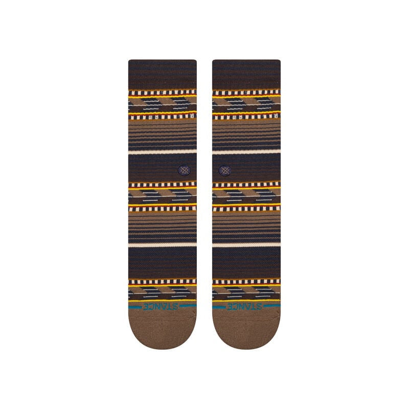 Stance Cedar Rock Crew Brown Socks