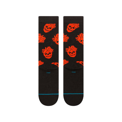 Stance Fallin in Skull Crew Black Socks