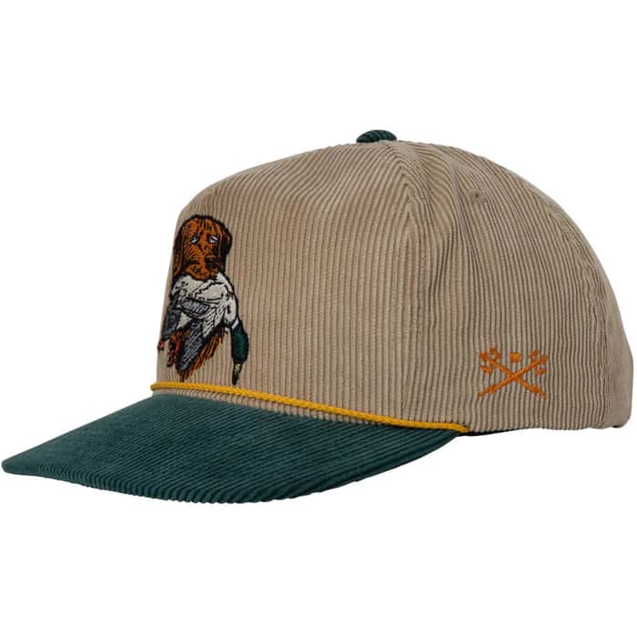 Dark Seas Loyal Hat- Khaki / Green