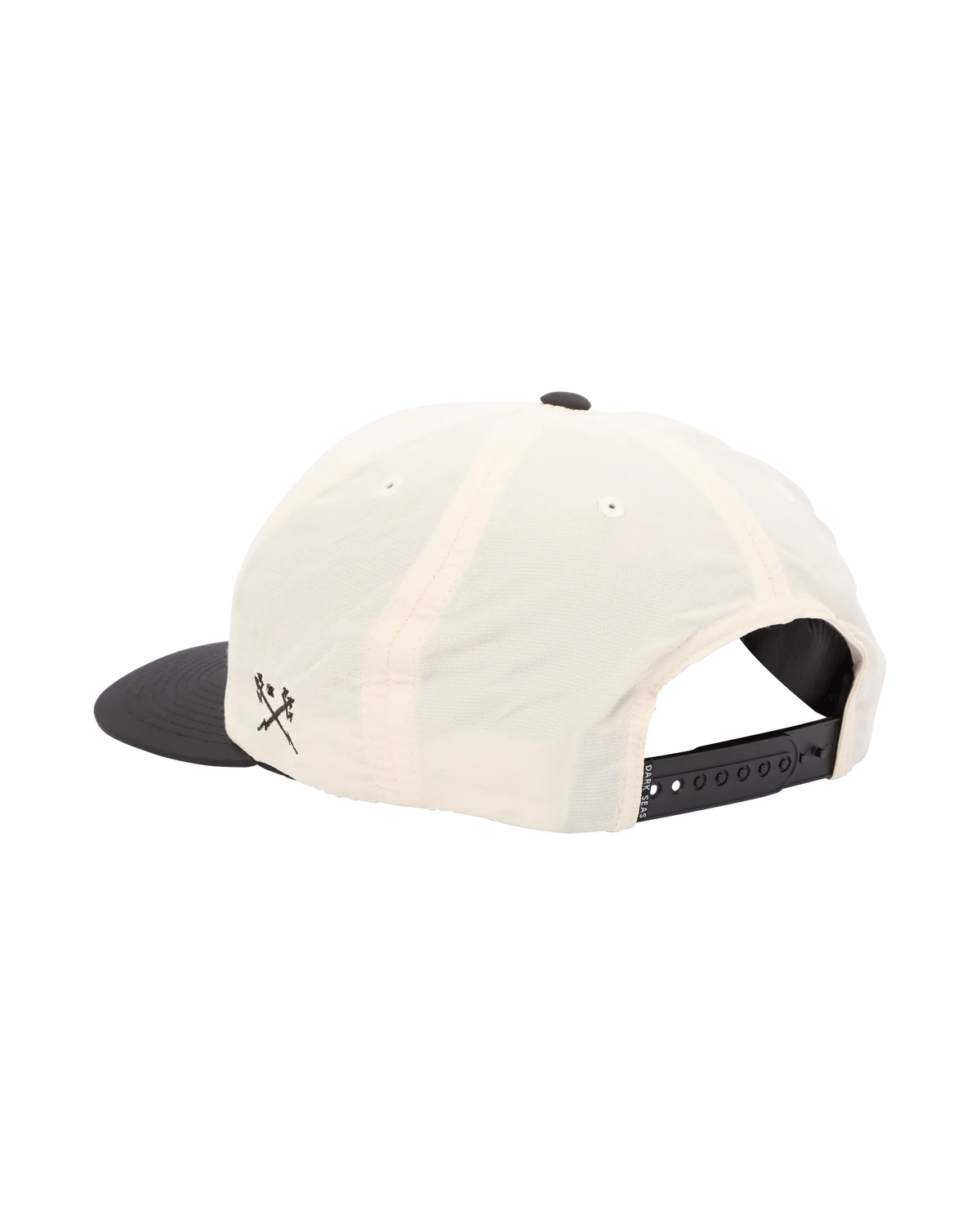 Dark Seas Tridents Nylon Hat - White/ Black