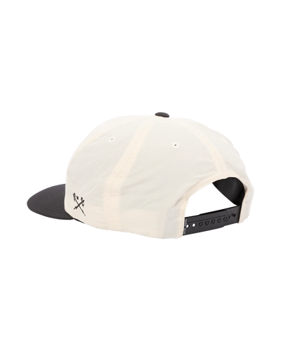Dark Seas Tridents Nylon Hat - White/ Black