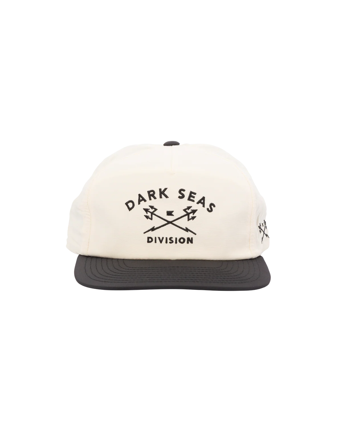 Dark Seas Tridents Nylon Hat - White/ Black