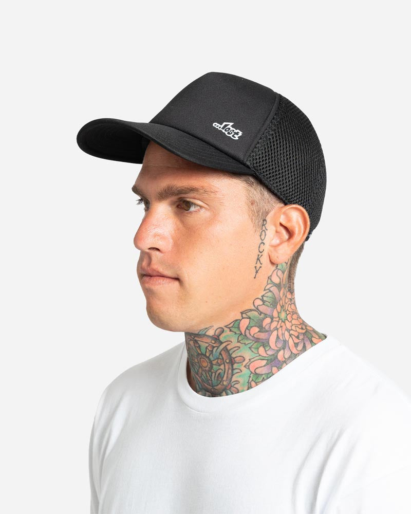 Lost Essential Trucker Hat Vintage Black