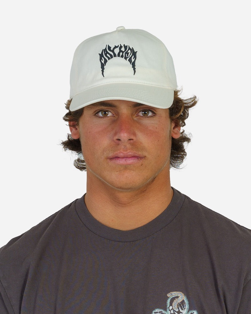 Mayhem Strapback Vintage White Hat