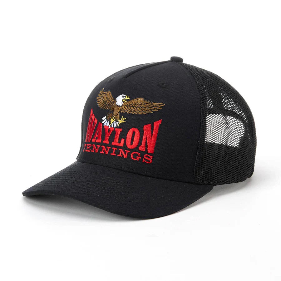 Seager x Waylon Jennings "The Eagle" Snapback Blk