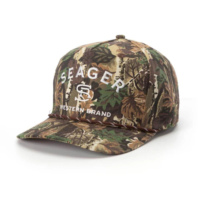 Seager Branded Snapback - Real Camo