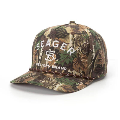 Seager Branded Snapback - Real Camo