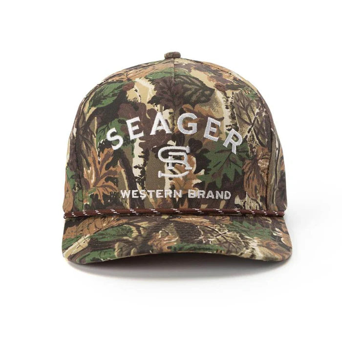 Seager Branded Snapback - Real Camo