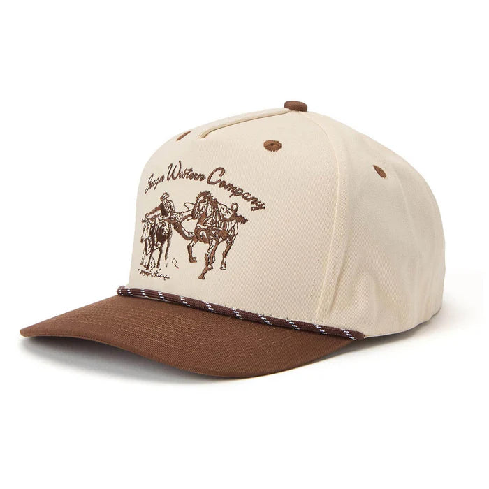 Seager Los Rios Snap - Cream / Brown
