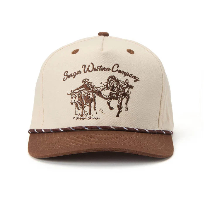 Seager Los Rios Snap - Cream / Brown