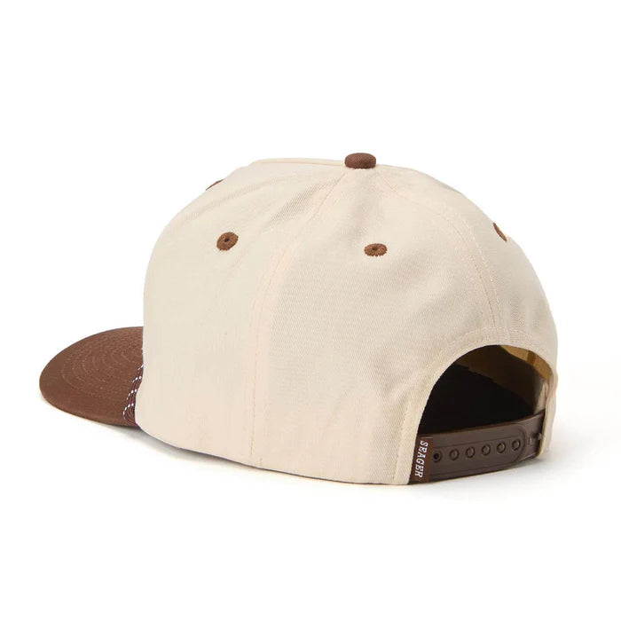 Seager Los Rios Snap - Cream / Brown