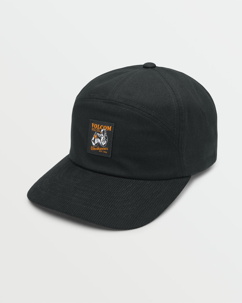 Volcom Workwear Adj. Hat Black