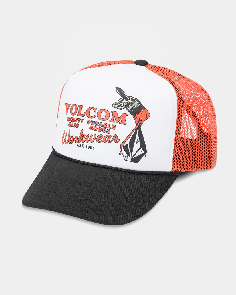 Volcom Even Lay Workwear Hat - Orange