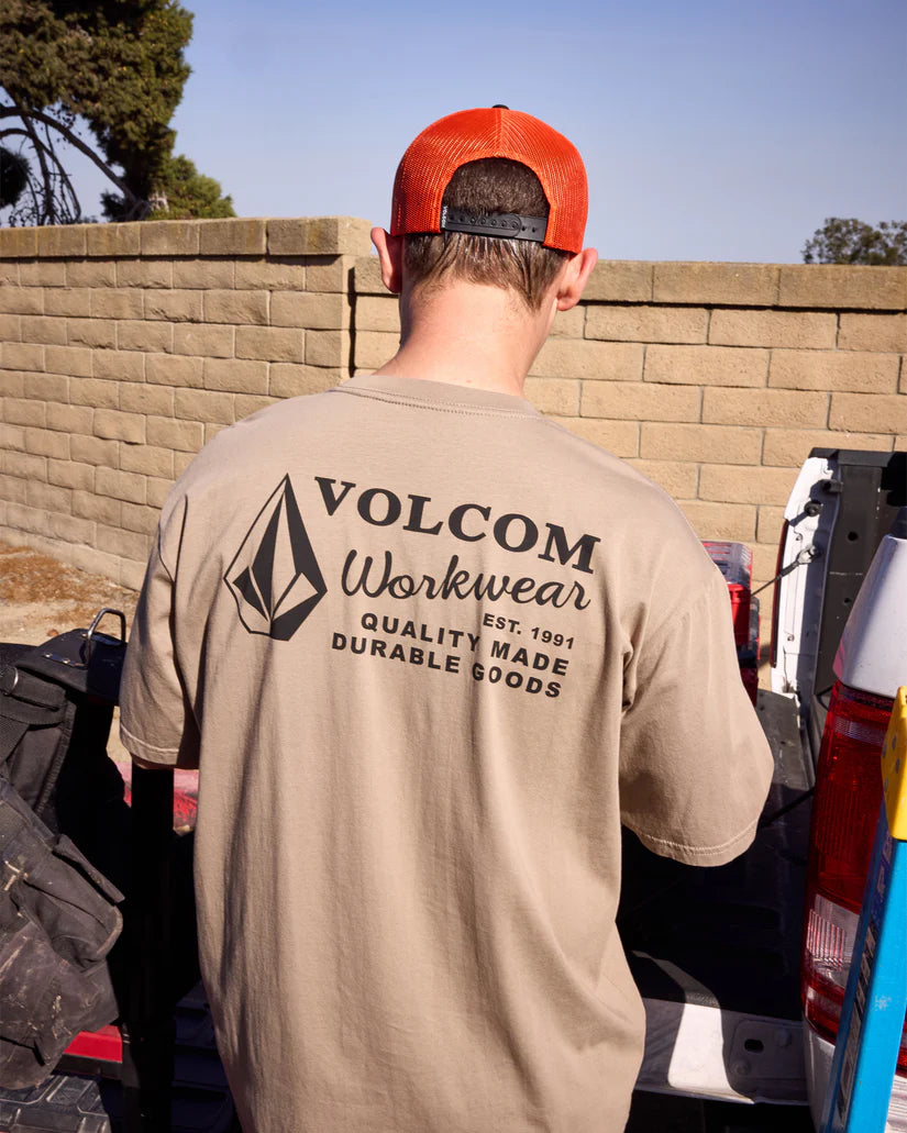 Volcom Even Lay Workwear Hat - Orange