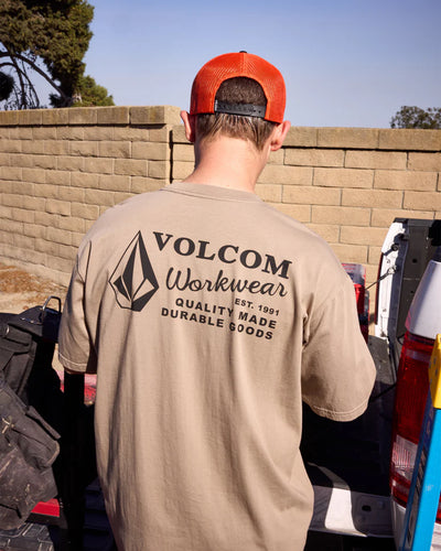 Volcom Even Lay Workwear Hat - Orange