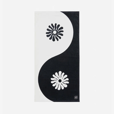 Slowtide Botanical Balance Black Towel