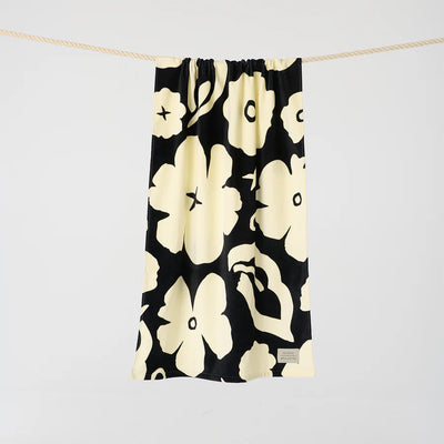 Slowtide XOXO Towel - Black