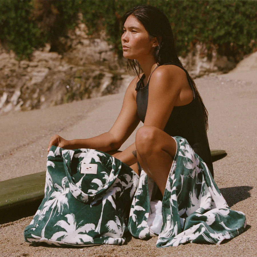 Slowtide Luca Towel - Kale