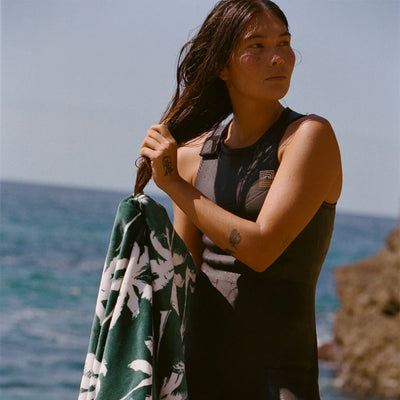 Slowtide Luca Towel - Kale