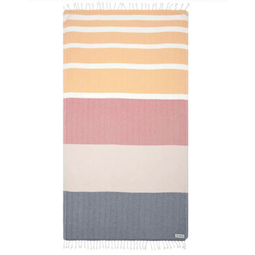 Sand Cloud Range Stripe Dobby Beach Towel