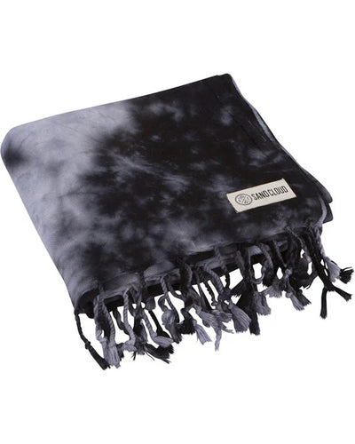 Sand Cloud Black Acid Wash Beach Towel