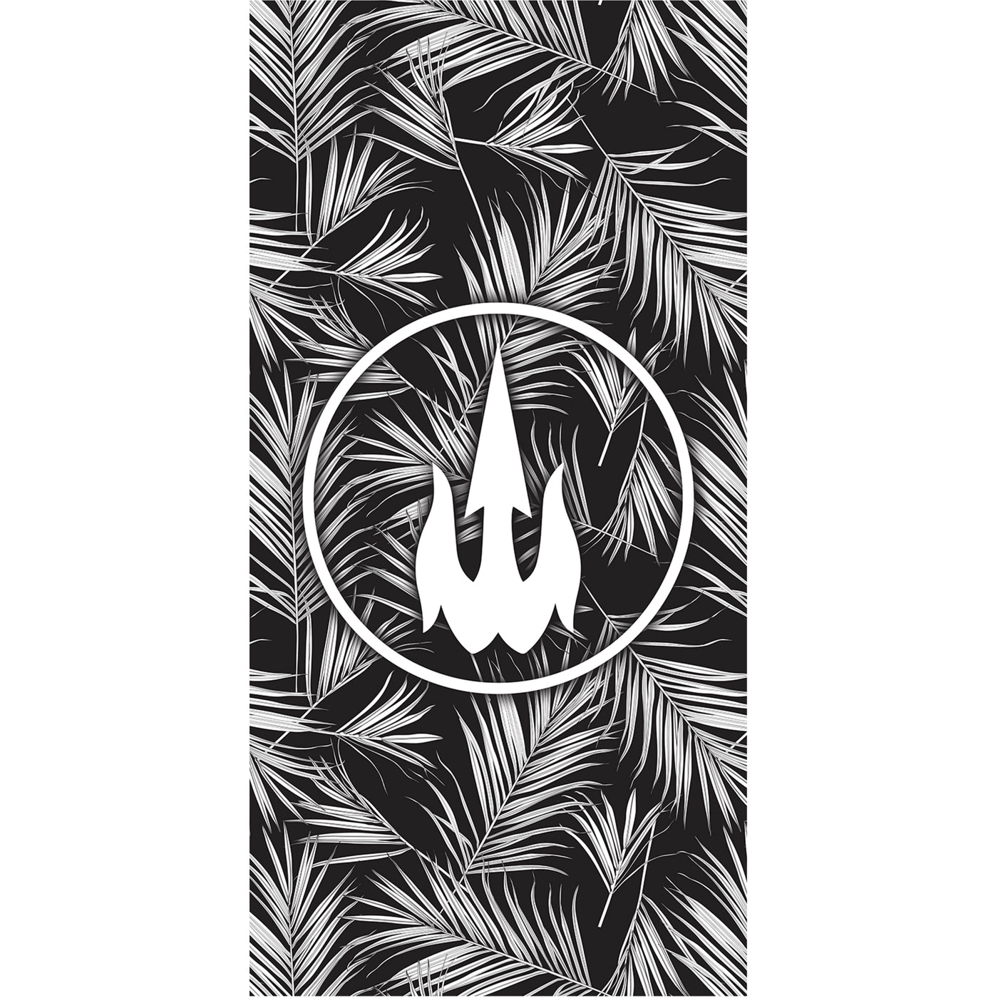 Waterboyz Mas Bueno Black Beach Towel