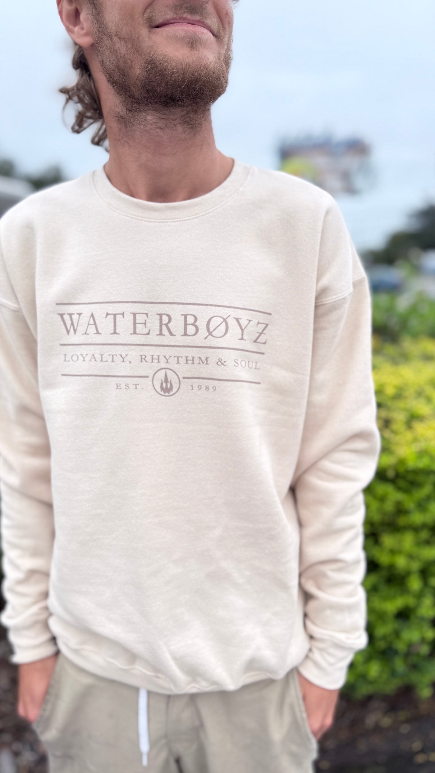 WBZ Built Tough Sweatshirt Sand