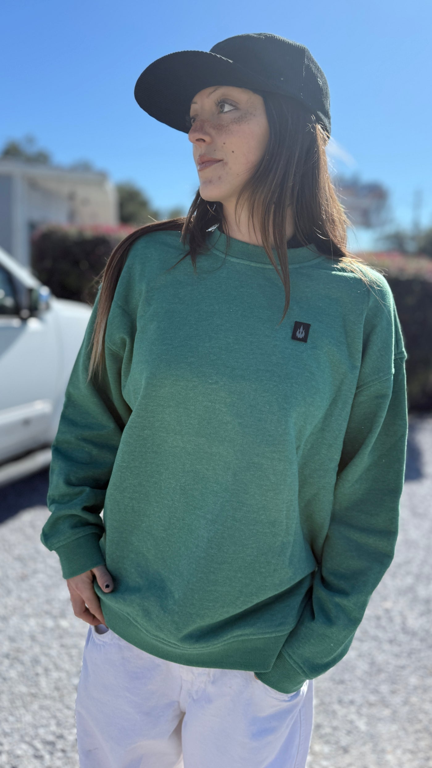 WBZ Womens Stride Sweatshirt - Seafoam