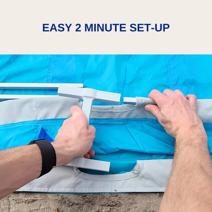 ShadeSock - Wind-Inflating, Silent Beach Shade – Waterboyz