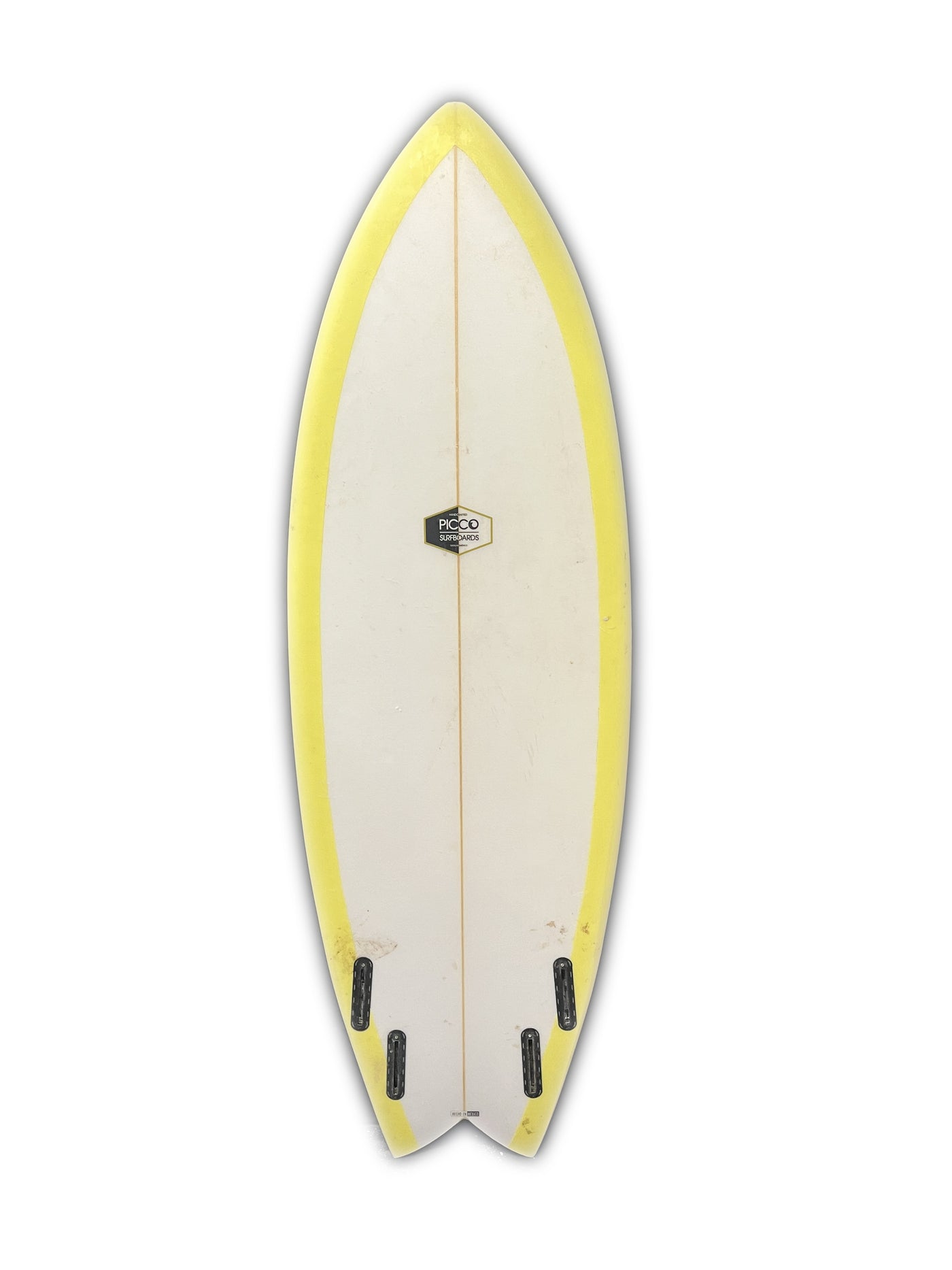 Used 5'6" Picco Fish - Quad - Yellow