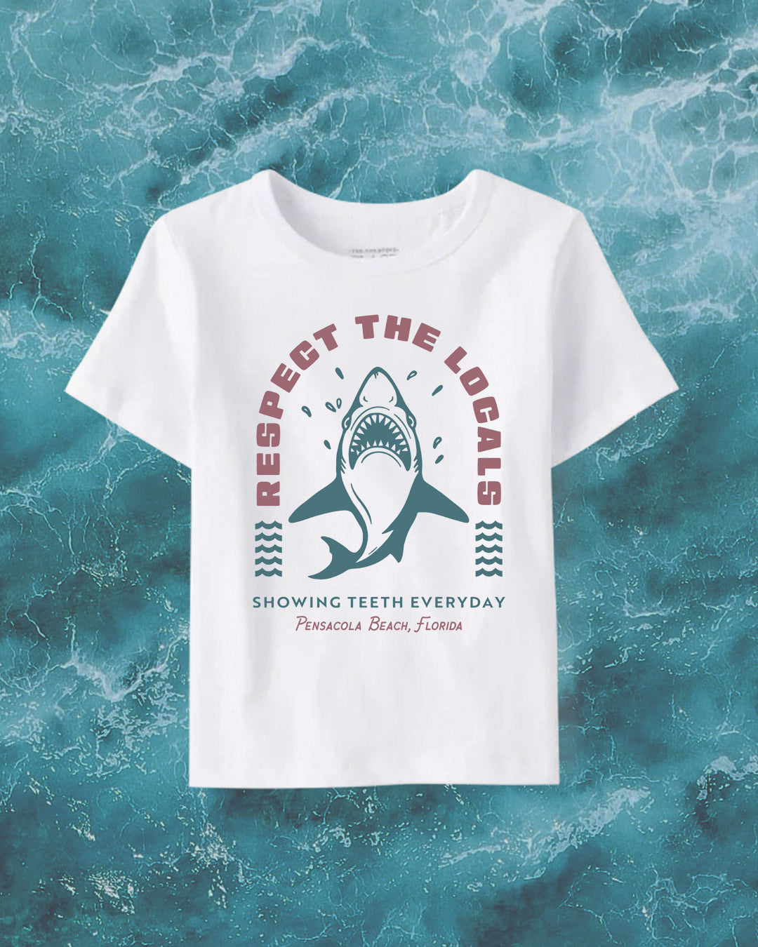 Local Sprouts Kids Shark Tee