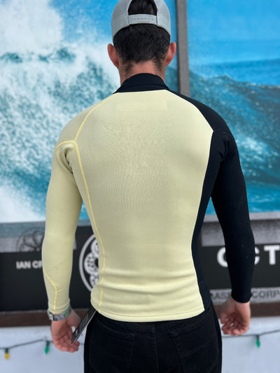 WBZ Incite 1mm L/S Surf Top Stone/Black