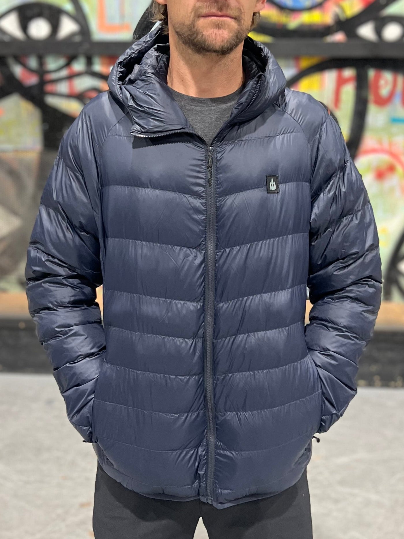 Waterboyz Parker Puff Jacket Navy