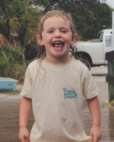 Local Sprouts Kids Silly S/S - Natural