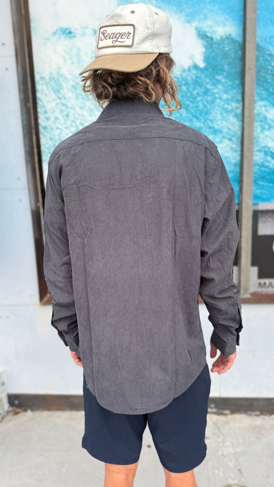 WBZ Tazi Flannel - Charcoal