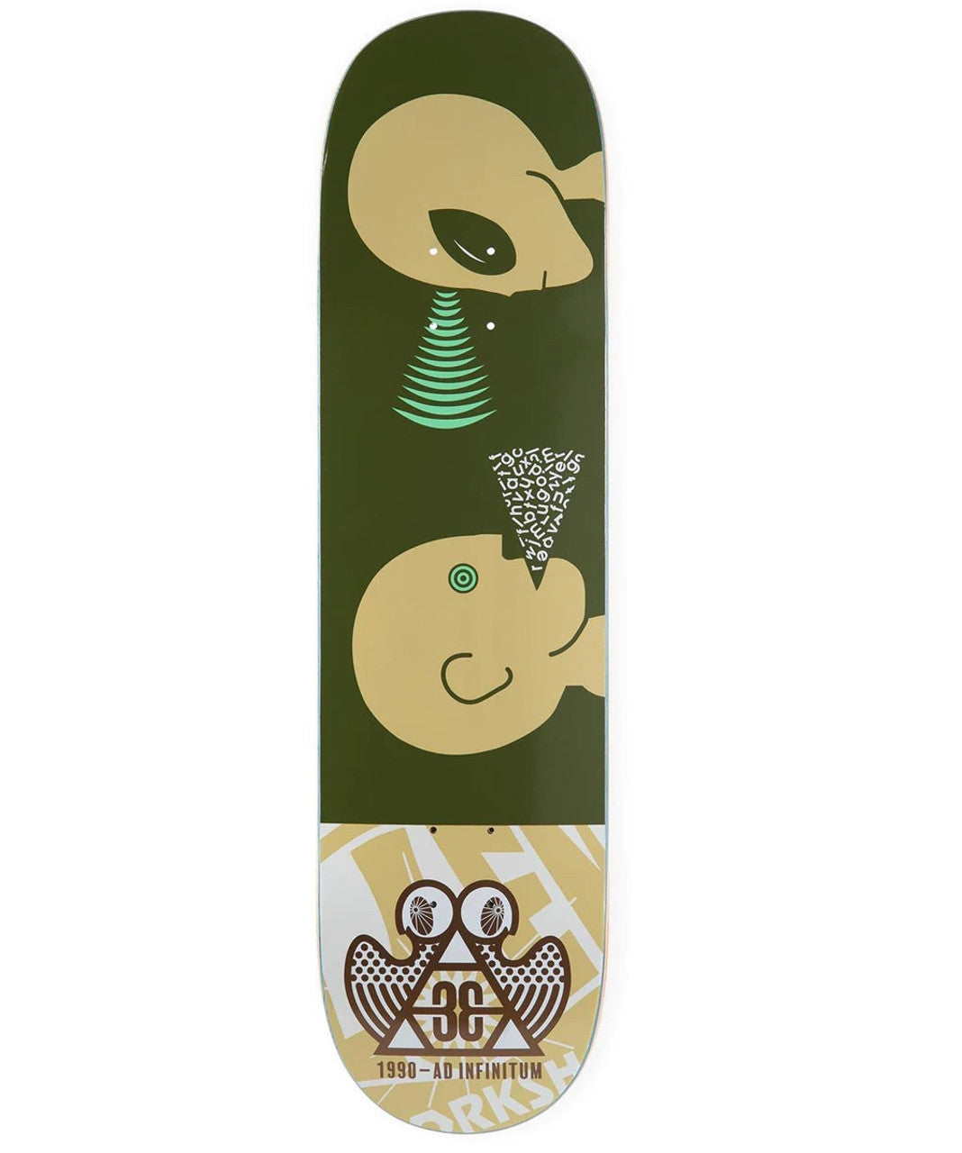 Alien Workshop Green Mind 8.25 " Deck