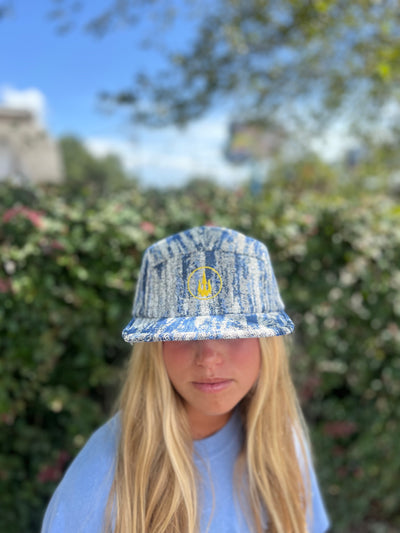 WBZ Splash Jacquard Hat - Blue