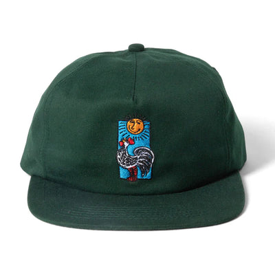 Chocolate Rooster 5 Pannel Hat